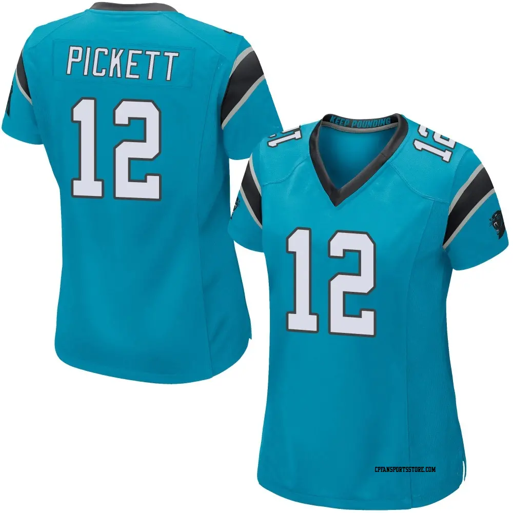 Game Blue Women's Kenny Pickett Carolina Panthers Alternate Jersey