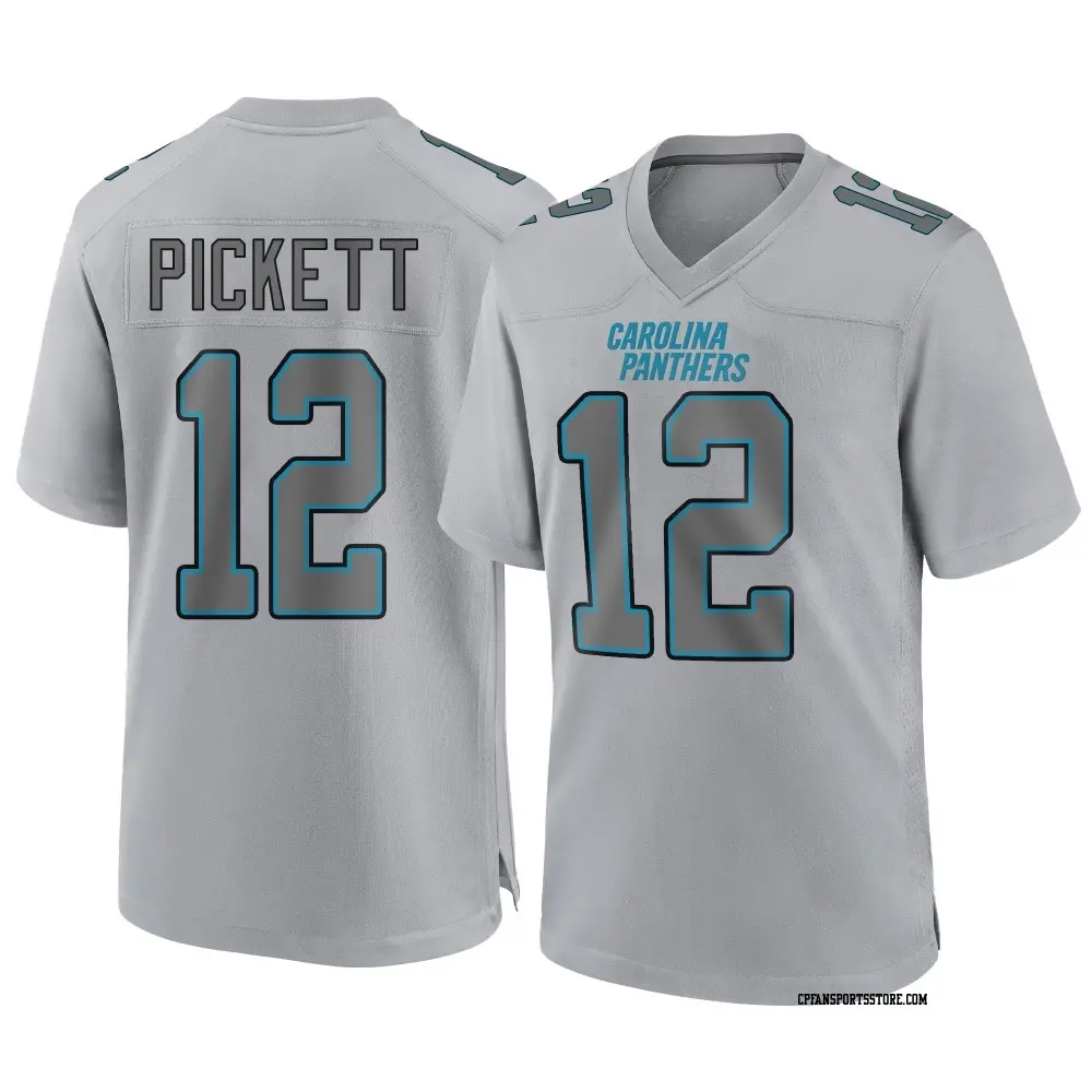 Game Gray Men's Kenny Pickett Carolina Panthers Atmosphere Fashion Jersey