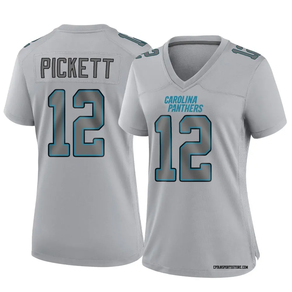 Game Gray Women's Kenny Pickett Carolina Panthers Atmosphere Fashion Jersey