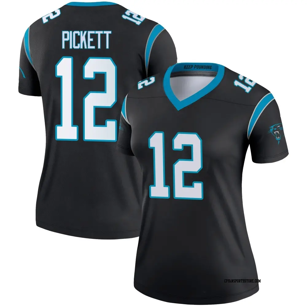 Legend Black Women's Kenny Pickett Carolina Panthers Jersey