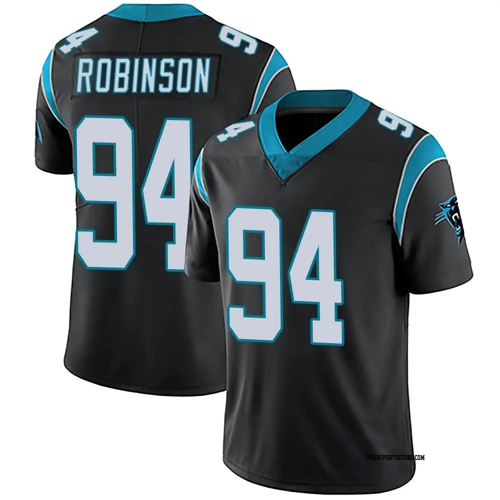 Limited Black Men's A'Shawn Robinson Carolina Panthers Team Color Vapor Untouchable Jersey