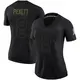 Limited Black Women's Kenny Pickett Carolina Panthers 2020 Salute To Service Jersey