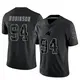 Limited Black Youth A'Shawn Robinson Carolina Panthers Reflective Jersey