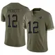 Limited Olive Men's Kenny Pickett Carolina Panthers 2022 Salute To Service Jersey