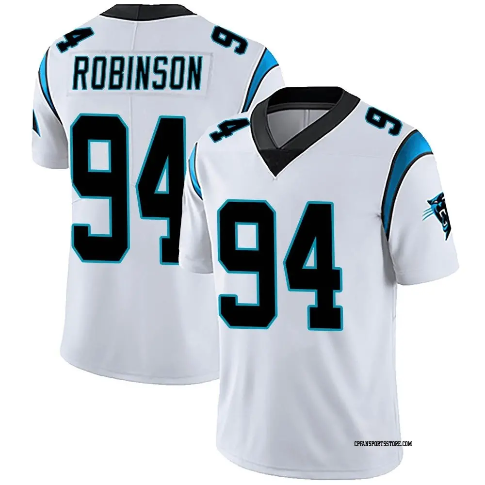 Limited White Men's A'Shawn Robinson Carolina Panthers Vapor Untouchable Jersey