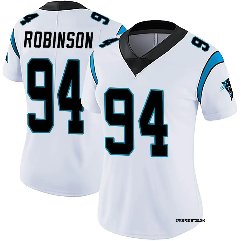 Limited White Women's A'Shawn Robinson Carolina Panthers Vapor Untouchable Jersey